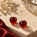 Antic Cherry Drop Earring