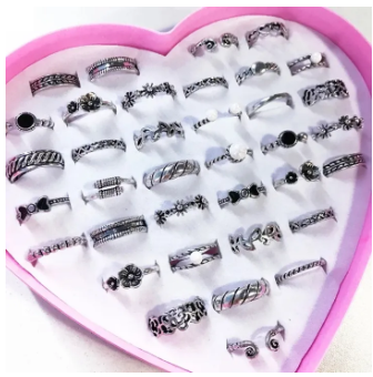 Silver Ring Set for Women