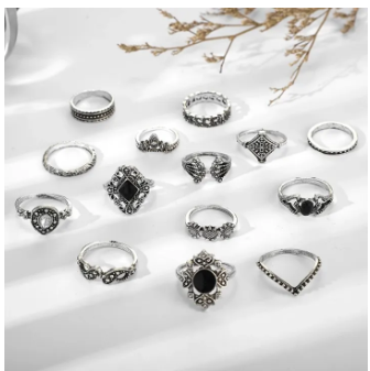 Silver Ring Set for Women