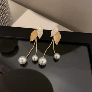 Leaf Earrings for Girls